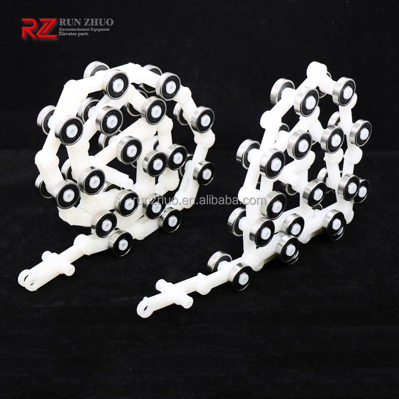 Escalator Spare Parts 9300 Slewing Chain 17 Sections Pulley